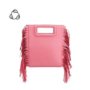 Melie Bianco Jamie Recycled Vegan Crossbody Bag in Pink